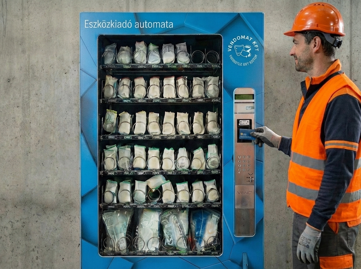 Áru és eszközkiadó automata